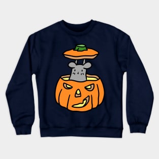 Jack O Lantern Mouse Crewneck Sweatshirt